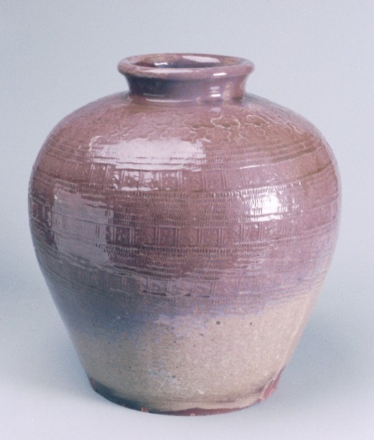 Gold Imprinted Urn