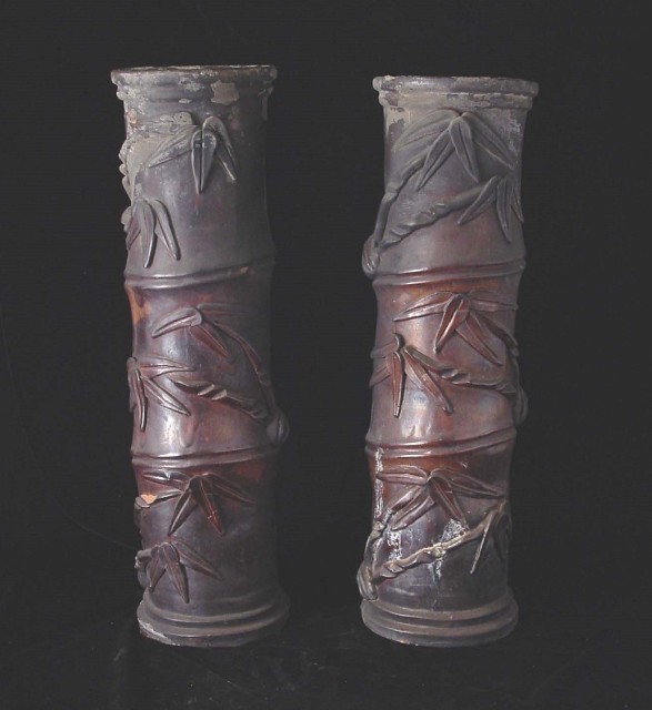 Brick Clay Bamboo Window Cylinder