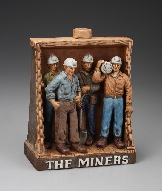 Miner Liquor Bottle