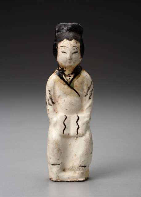 Painted Figure from Cizhou Kiln