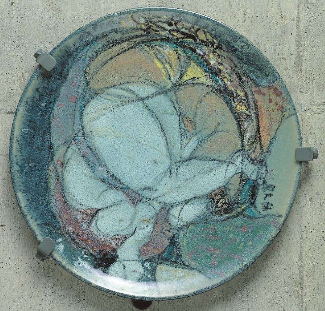 Nude Lady Plate