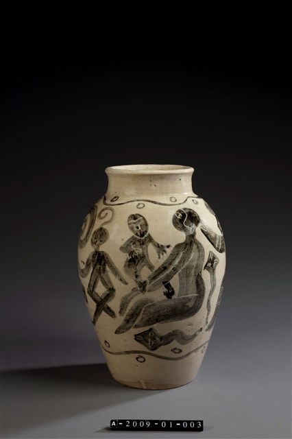 Blue and White Jar (Early 02)