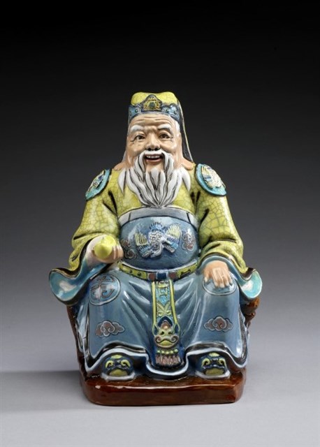 土地公(坐)的圖片
