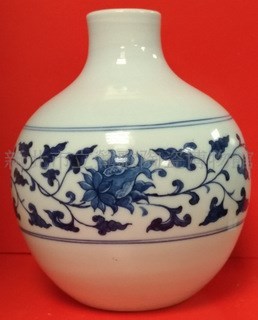 青花纏枝石榴考試用瓶藏品圖，第2張