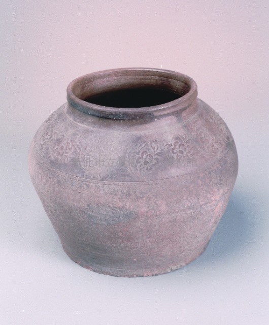 印團花矮罐藏品圖，第1張
