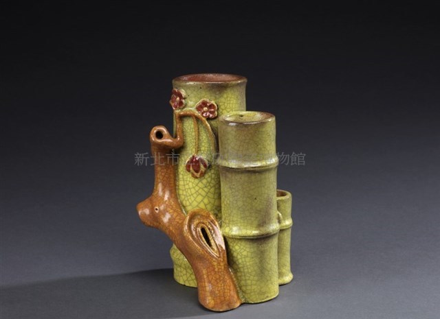 竹狀筆筒藏品圖，第1張
