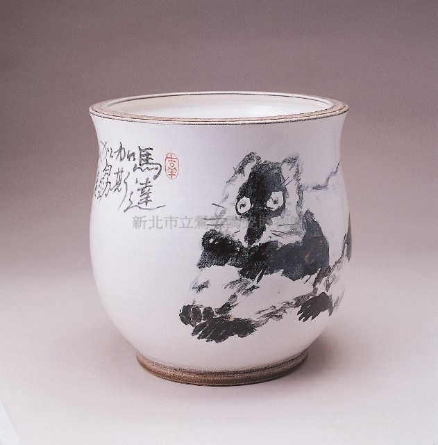 狐猴彩繪缸藏品圖，第2張