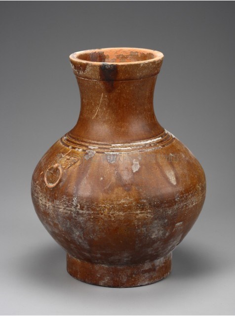 黃釉瓶藏品圖，第1張