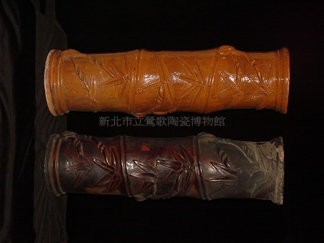 竹節欄杆一對藏品圖，第1張