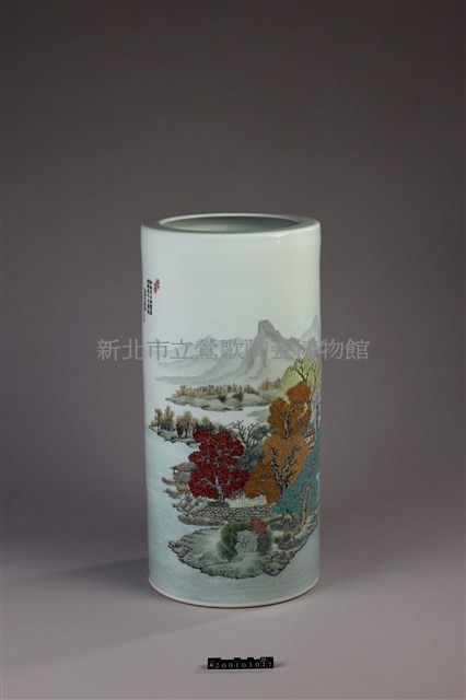 秋景箭筒藏品圖，第1張