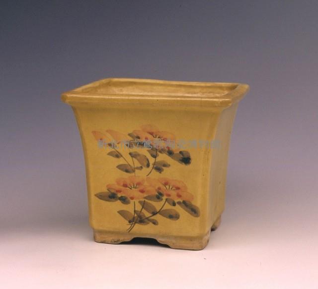 Yellow Rectangular Vase Collection Image