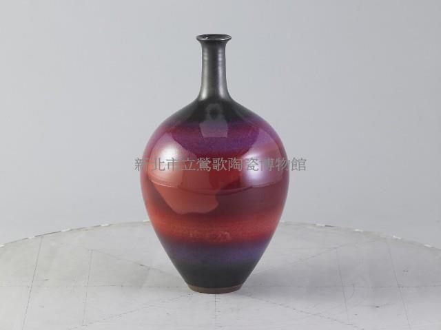 Multi-Colored Glazed Flask Collection Image