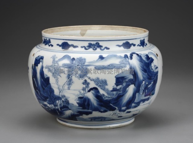 康熙青花山水罐藏品圖，第2張