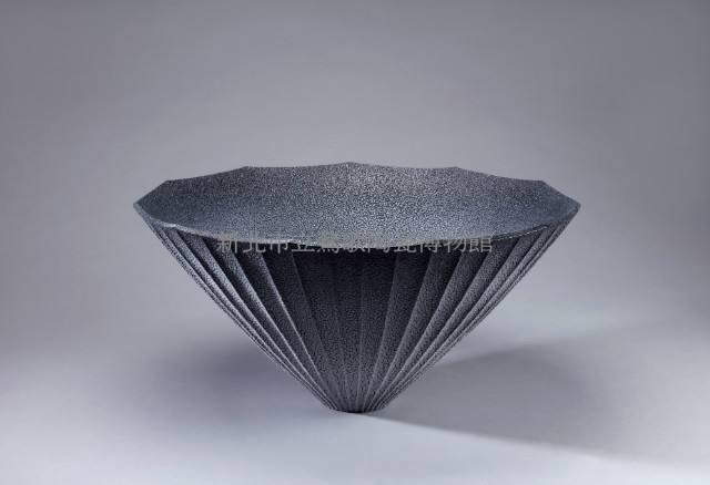 靛藍志野花瓶藏品圖，第1張