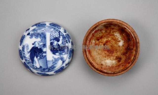 Blue-and-white Seal Paste Box Collection Image, Figure 2, Total 2 Figures