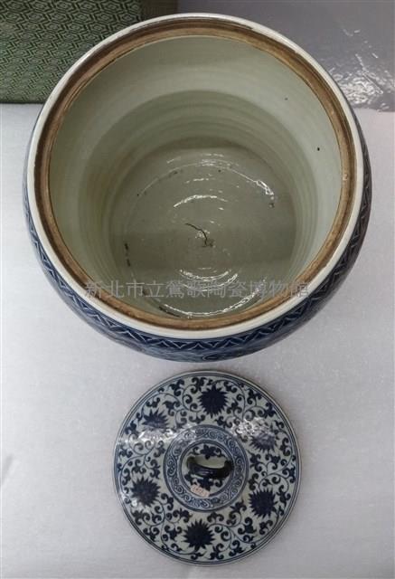 青花如意龍紋水指藏品圖，第2張