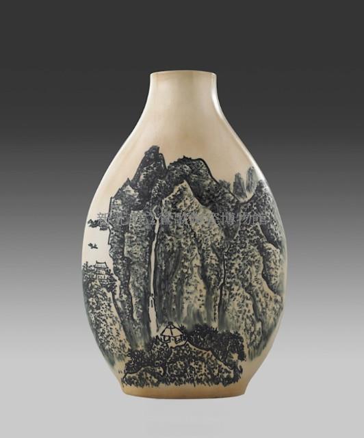 Mountain Spring and Clear Mind Flat Vase Collection Image