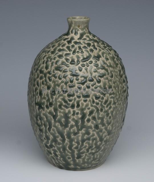 綠縮釉瓶(早15)藏品圖，第2張