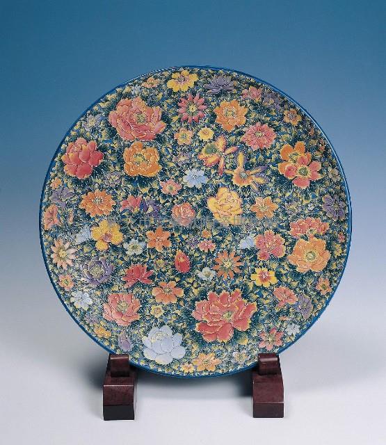 法華花卉盤藏品圖，第1張
