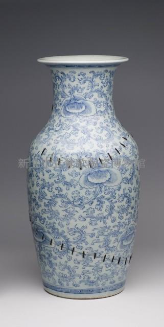 青花纏枝花卉紋瓶藏品圖，第1張