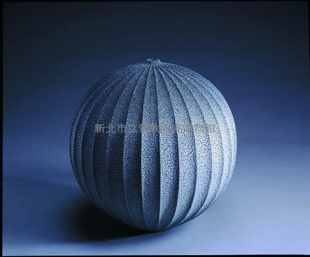 淡藍志野瓶藏品圖，第1張