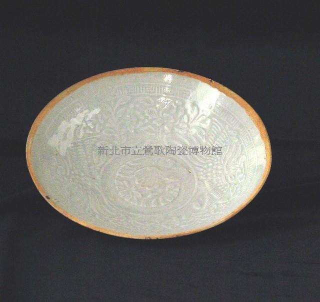 Shadowy Blue Glaze Two Phoenixes Bowl Collection Image