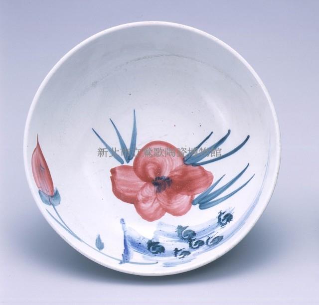 彩繪花卉紋湯碗藏品圖，第1張