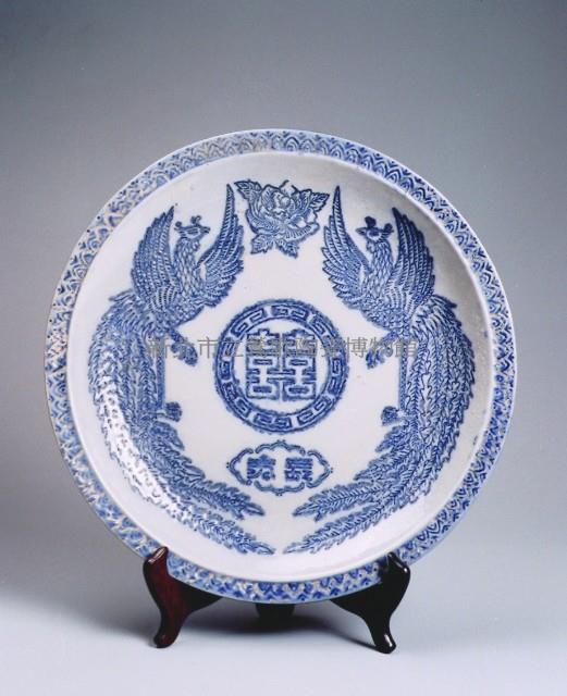 鳳紋喜字大圓盤藏品圖，第1張