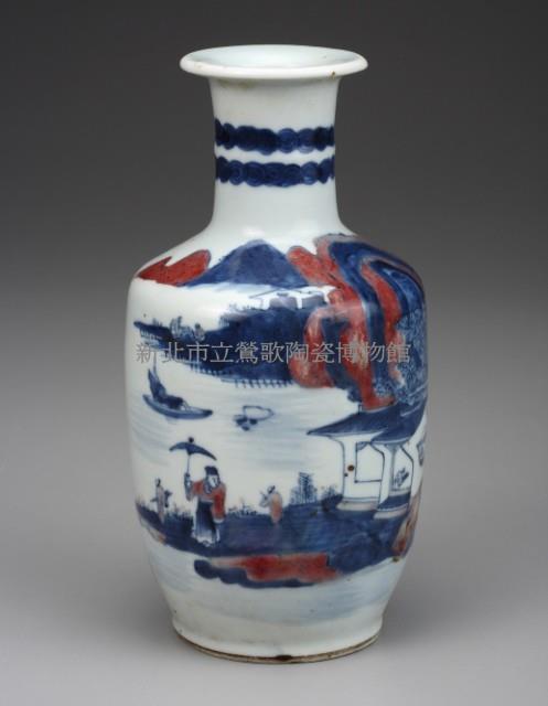 Blue-and-white Red Glaze Vase Collection Image, Figure 1, Total 3 Figures