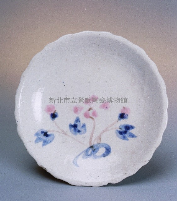 花草紋盤藏品圖，第1張