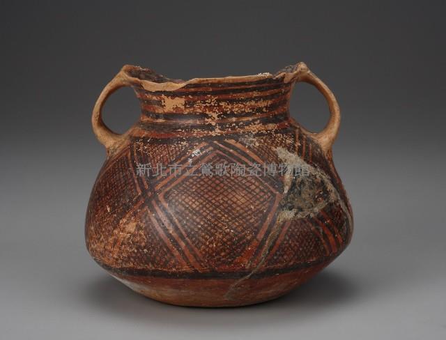 網紋雙耳罐藏品圖，第1張