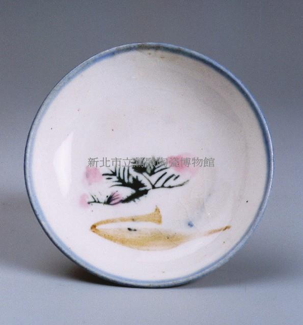 彩繪花卉碟（小）藏品圖，第1張