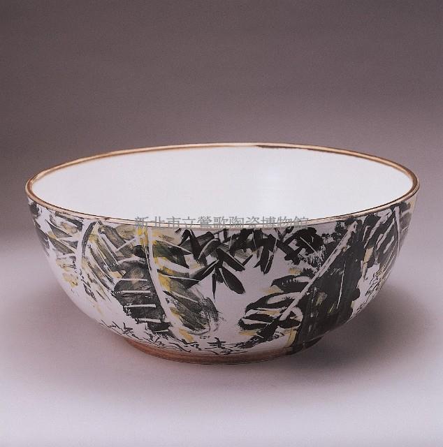 雙鳥芭蕉大碗藏品圖，第1張