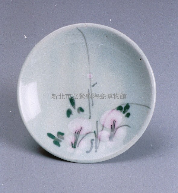 彩繪花草碟（大）藏品圖，第1張