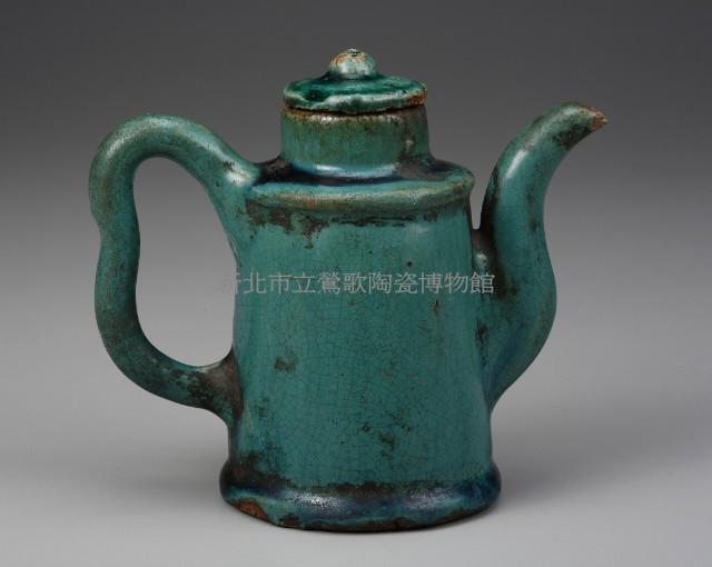 綠釉油壺藏品圖，第1張