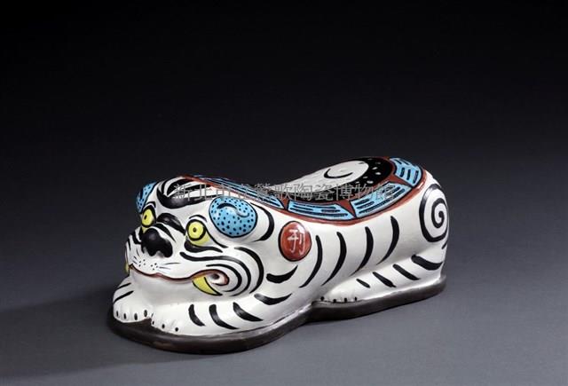 陶枕(虎枕/福枕)藏品圖，第1張