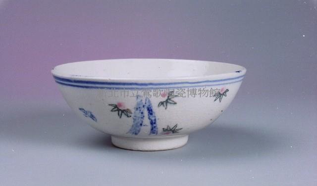 雙竹印花碗(大)藏品圖，第1張