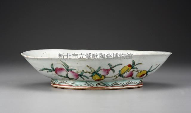 Painted Plate from the Reign of Tongzhi Emperor Collection Image