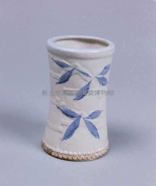 青花圓形筷籠藏品圖，第1張