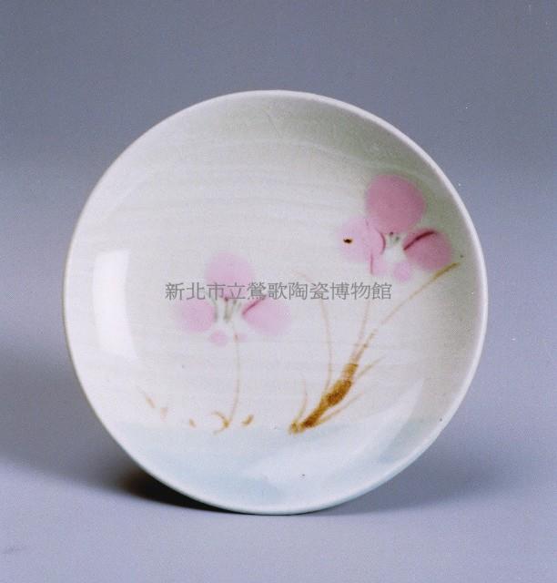 彩繪花草碟（大）藏品圖，第1張