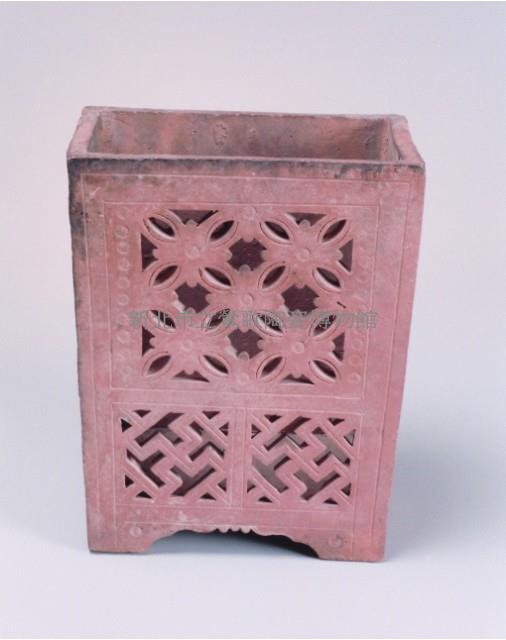 Engraved Incense Container with Flowery Patterns Collection Image