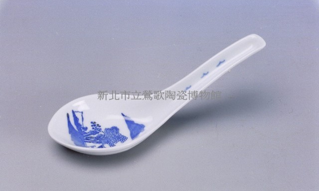 青花白匙藏品圖，第1張