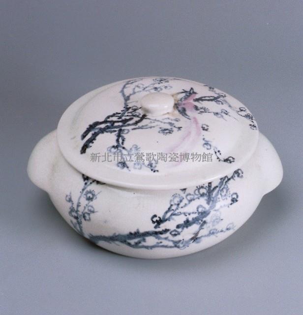 青花花鳥紋氣鍋藏品圖，第1張