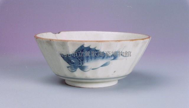 雙魚扇紋碗藏品圖，第1張