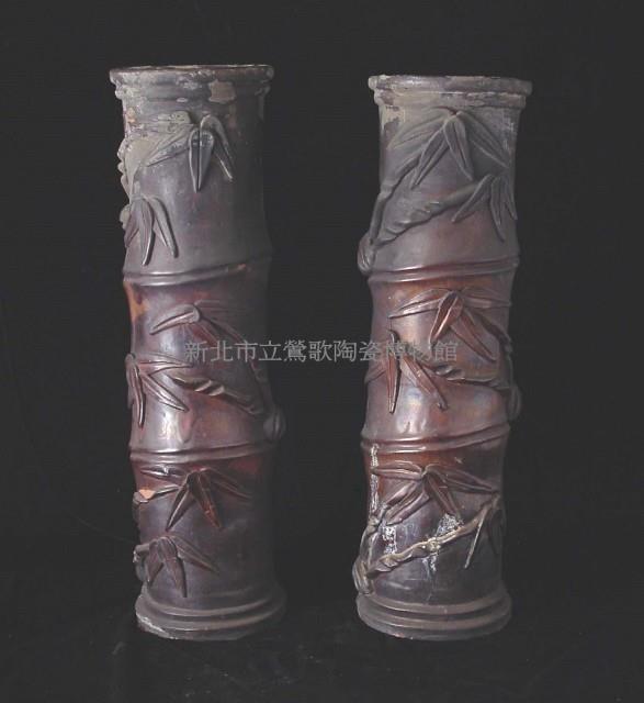 Brick Clay Bamboo Window Cylinder Collection Image