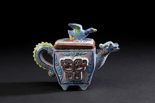 五龍飛雁壺藏品圖，第1張