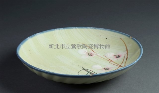 梅花綠大盤藏品圖，第1張