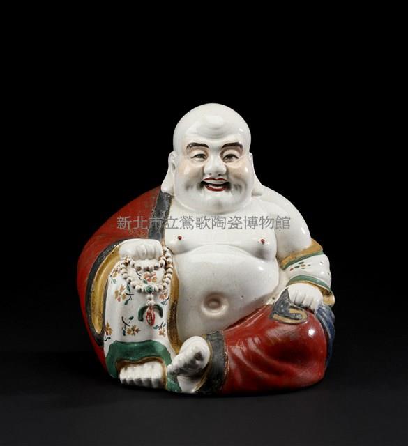 桃紅布袋和尚藏品圖，第1張