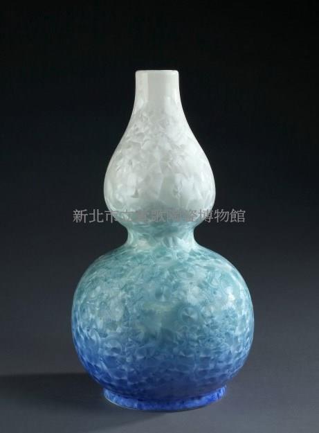 結晶釉葫蘆瓶藏品圖，第1張
