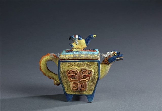 五龍飛雁壺藏品圖，第1張